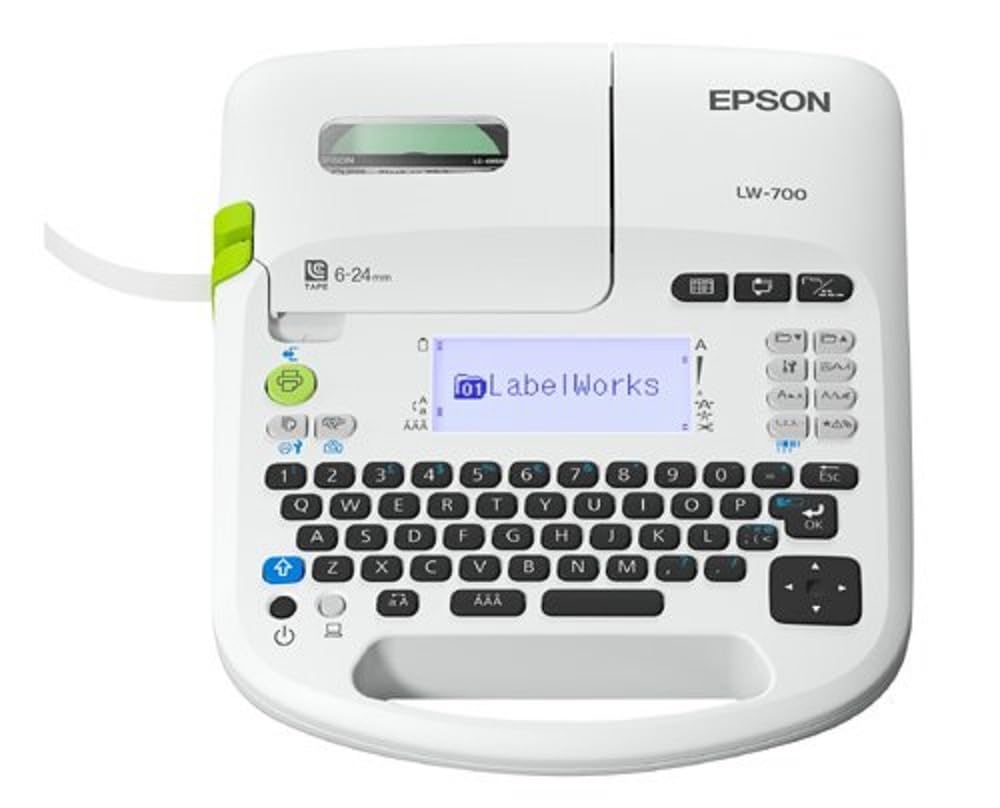 Epson LW-700 Portable Label Printer for Home & Office - Desktop Label Maker for Shipping, Organizing, Filing & Crafting