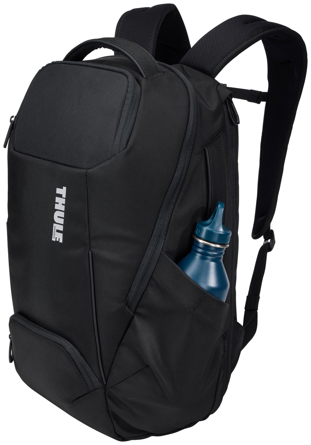 Thule Accent Backpack 26L - Durable Black Laptop Backpack for Men & Women - Perfect for Travel, Work, and Outdoor Adventures