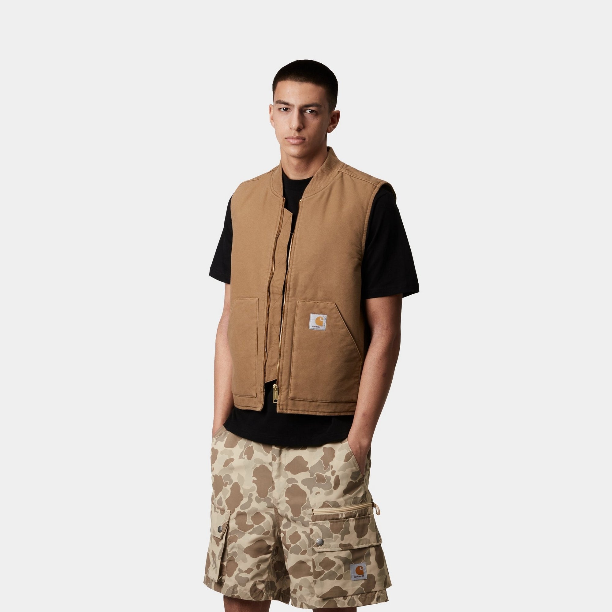 Hamilton Brown Lightweight Spring Vest for Men - Breathable & Comfortable for Outdoor Activities, Hiking, and Casual Wear