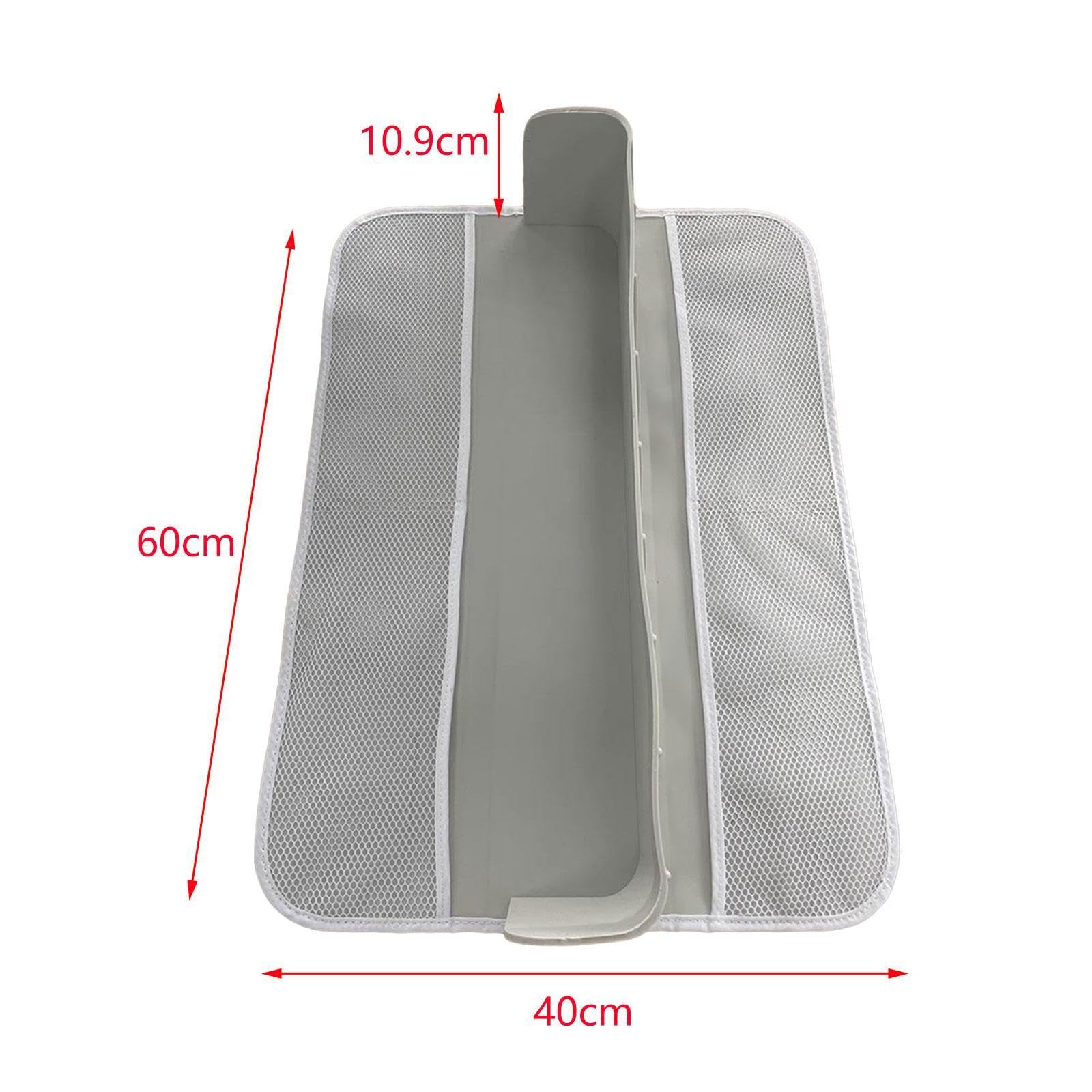 **Fonowx Silicone Bathtub Splash Guard for Kids - Non-Slip Suction Cup Toy Tray & Bath Organizer | Prevent Water Spills, Keep Toys Organized (Perfect for Toddlers & Babies)**