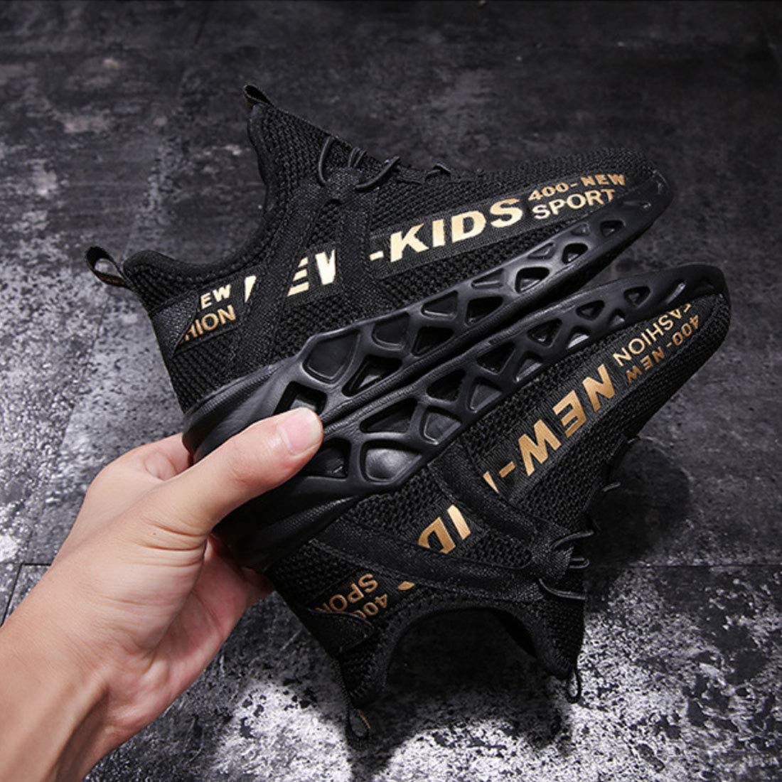 Daclay Kids Running Shoes for Girls and Boys - Lightweight School Sneakers for Primary Students - Comfortable Casual Sports Shoes for Spring and Autumn - Perfect for School, Play, and Daily Activities