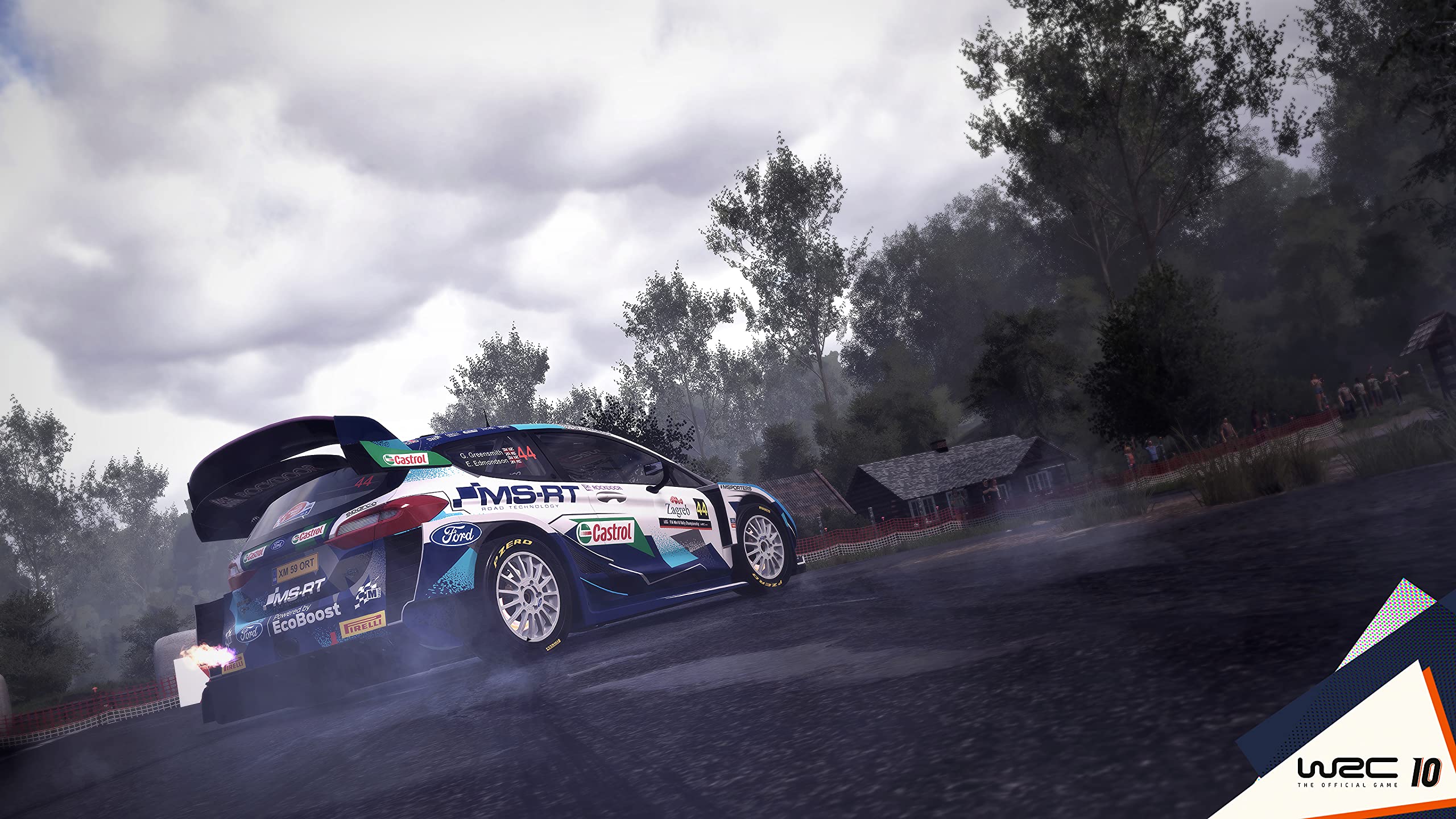 WRC 10 FIA World Rally Championship - PS4 Game | Realistic Racing Simulation for Rally Fans | Perfect for Competitive Gaming & Racing Enthusiasts
