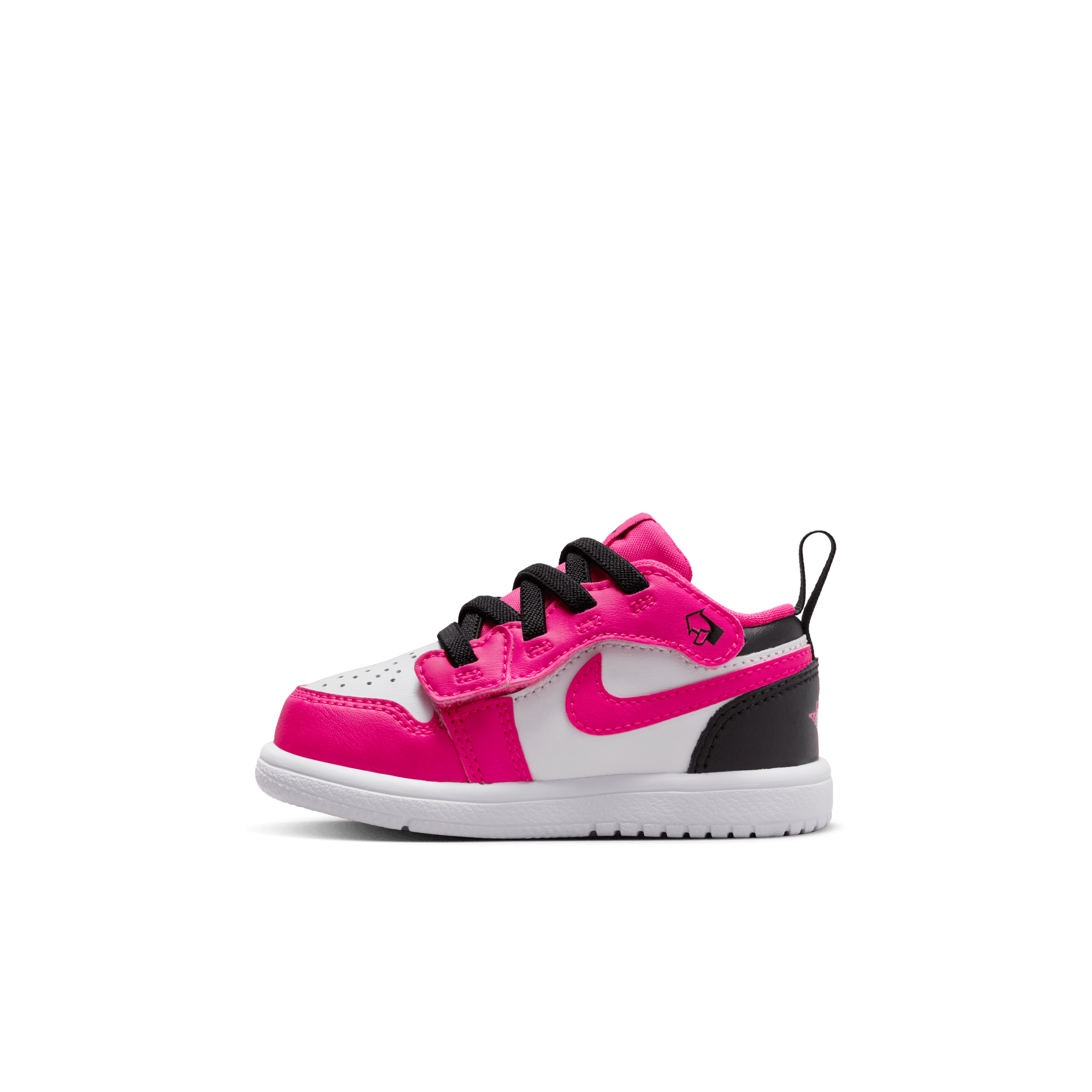 AIR JORDAN 1 LOW (TD) FIERCE PINK - Kids' Basketball Shoes for Boys & Girls - Perfect for Sports, Casual Wear & Sneaker Collection