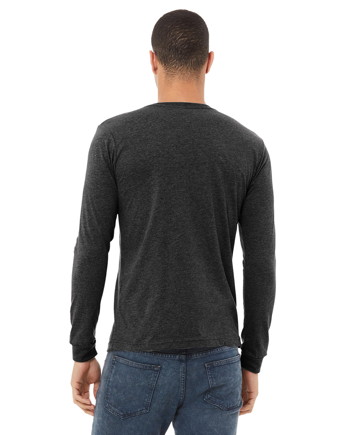 Bella + Canvas 3501 Unisex Jersey Long Sleeve T-Shirt - Soft Cotton Crewneck Tee for Men & Women - Perfect for Casual Wear, Layering & Everyday Comfort