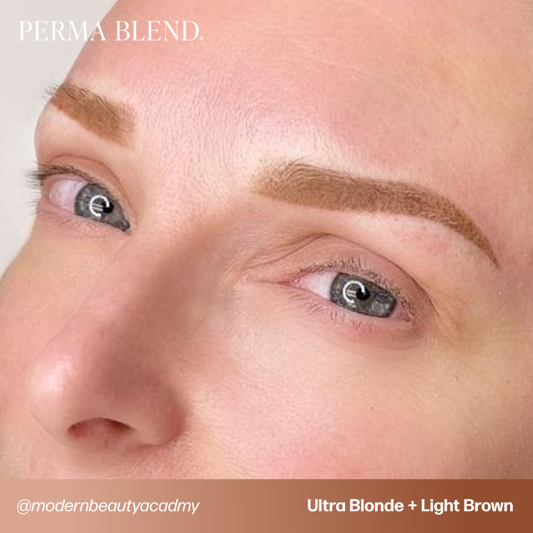 Perma Blend Ultra Blonde Pigment - Professional Hair Color Cream for Light Blonde Shades | Perfect for Salon Use & DIY Hair Coloring at Home