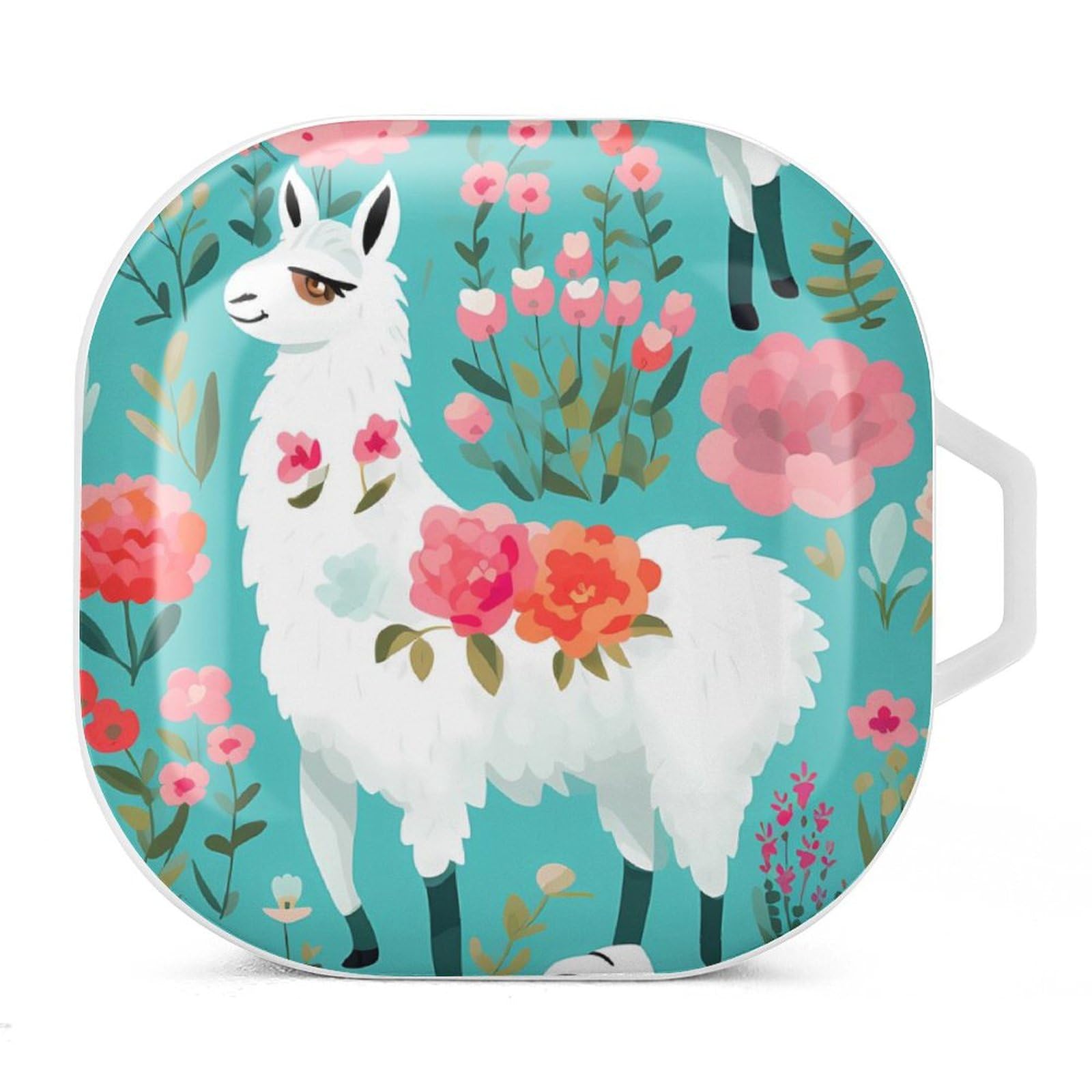 FunnyStar Cute Llama Bluetooth Headphone Case - Protective Cover for Samsung Earbuds | Perfect for Travel, Gym & Daily Use