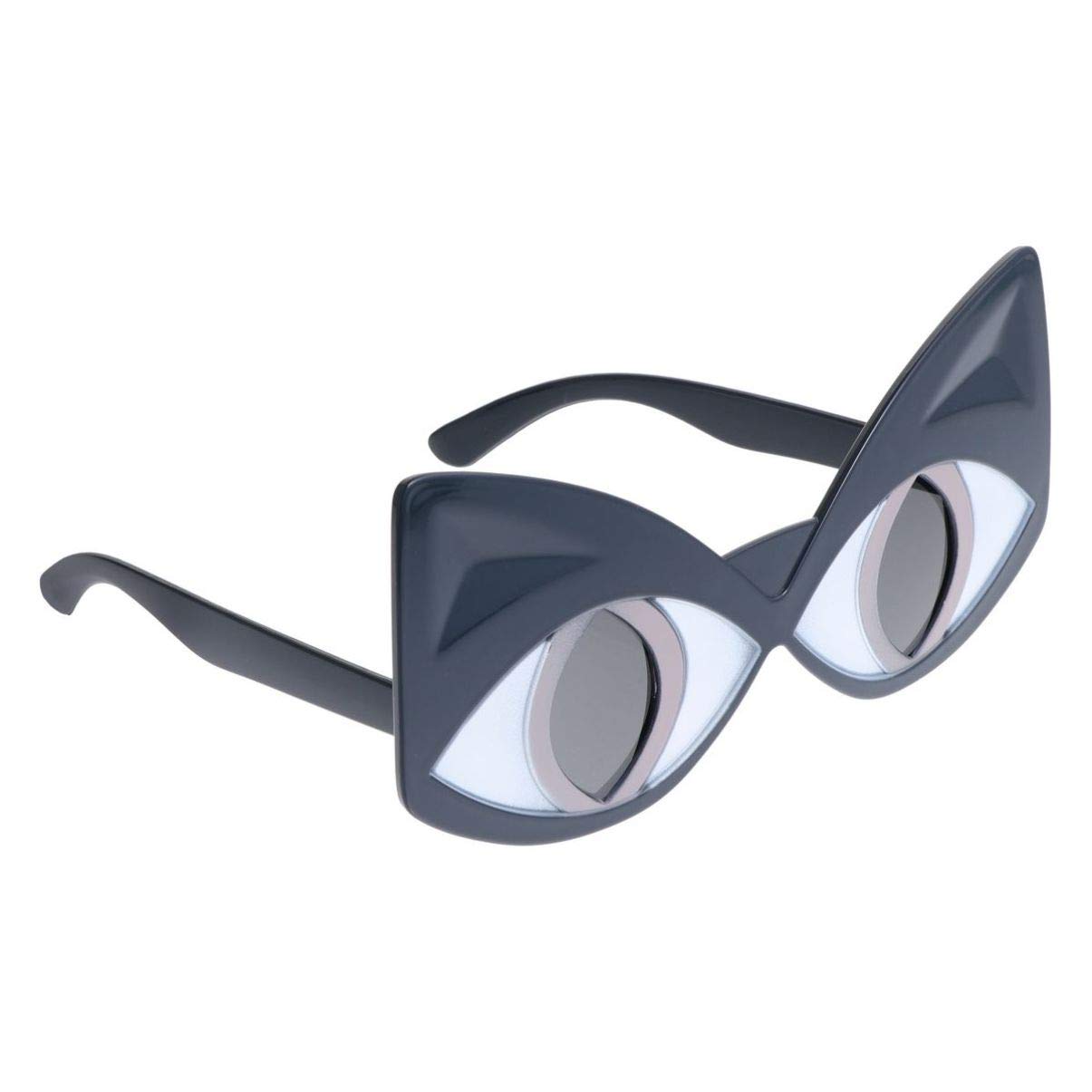 Stylish Oversized Cat Eye Sunglasses for Women - Trendy Dark ABS Shades - Perfect for Photo Props, Fashion Accessories & Outdoor Activities