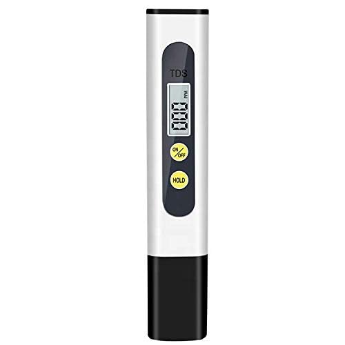 Digital LCD TDS Meter Water Quality Tester Pen - Accurate ppm/EC/Temperature Measurement for Drinking Water, Aquariums, Hydroponics & Pool Testing