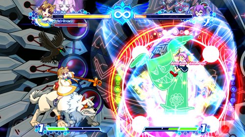 Arcana Heart 3: LOVE MAX!!!!! - PlayStation Vita Fighting Game | Anime Style Characters | Fast-Paced Action | Perfect for Portable Gaming & Fighting Game Enthusiasts
