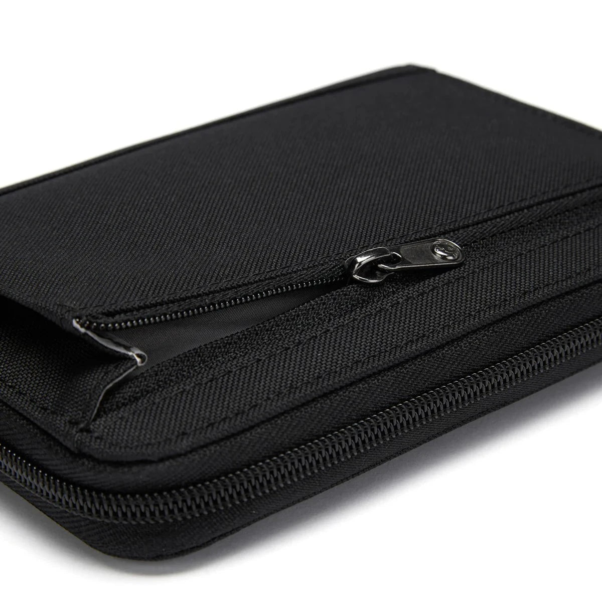 Pacsafe RFIDsafe™ RFID Blocking Compact Travel Organizer - Secure Wallet & Passport Holder for Travel, Commuting & Daily Use