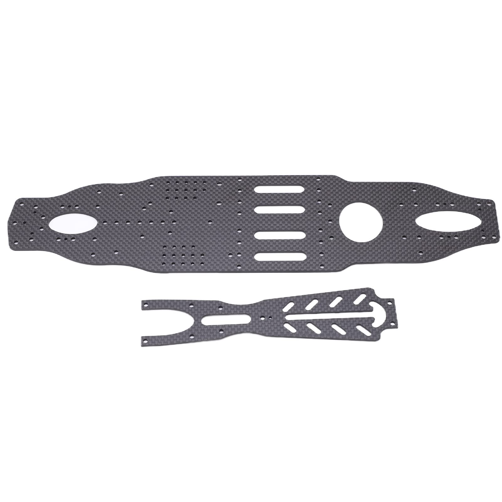 VGEBY Lightweight Carbon Fiber Upgrade Kit for RC Cars - High Flexibility Metal Frame Beam & Drift Road Chassis | Perfect for RC Car Enthusiasts & Competitive Racing Accessories