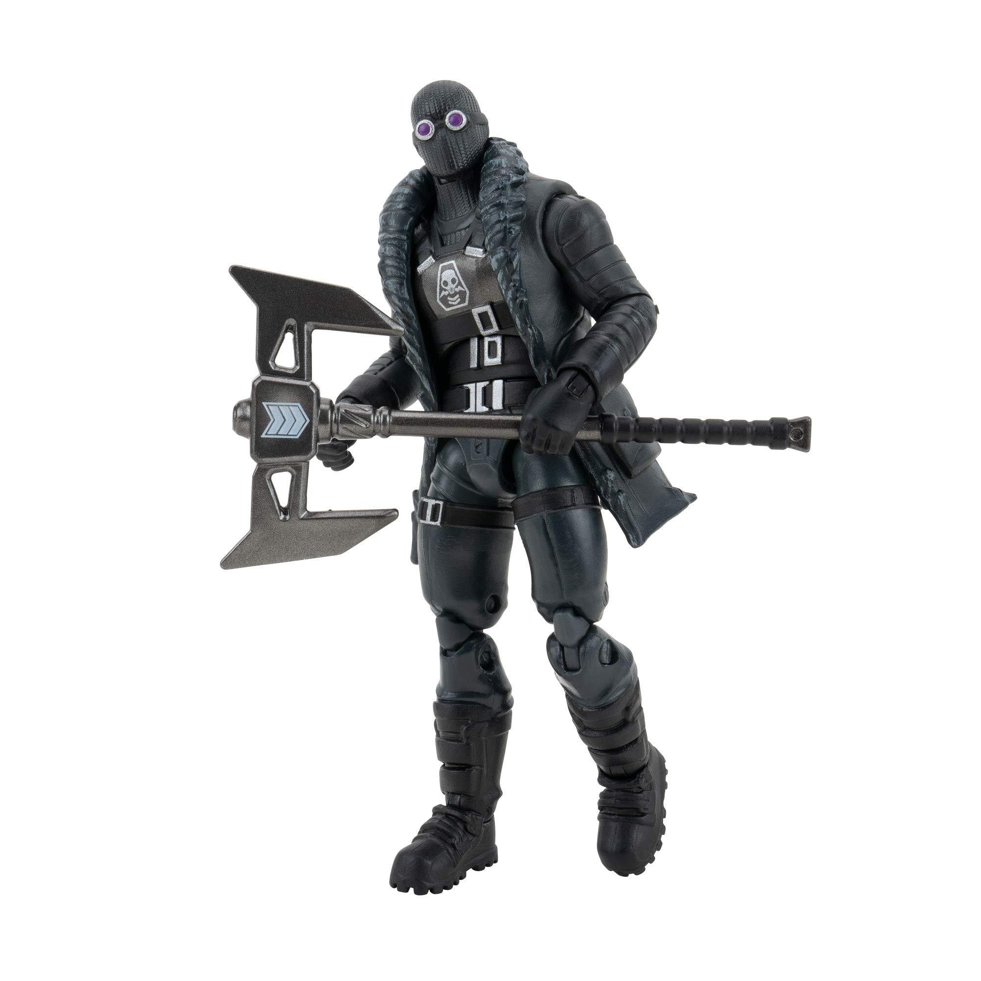 Fortnite FNT0644 4-inch Renegade Shadow Core Action Figure with Harvesting Tool - Highly Detailed Collectible for Solo Mode Gameplay - Perfect for Display, Gaming Battles & Fortnite Fan Collections