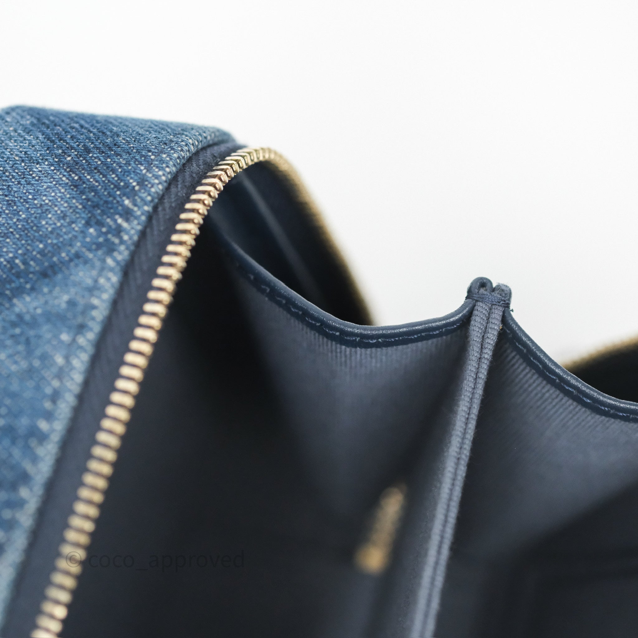 Chanel Quilted Denim Camera Bag with Gold Hardware - Perfect for Everyday Use & Special Occasions