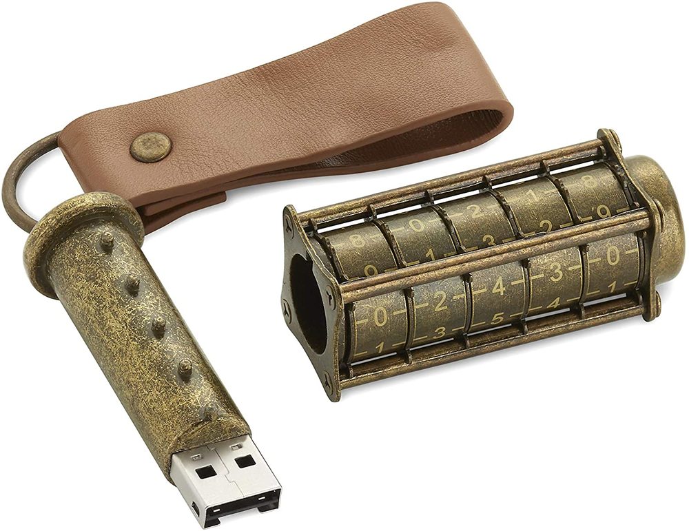 Cryptix Long 32GB USB Flash Drive - High-Speed Portable Memory Stick for PC, Mac, Laptop - Perfect for Data Storage, File Transfer, Backup & School/Office Use