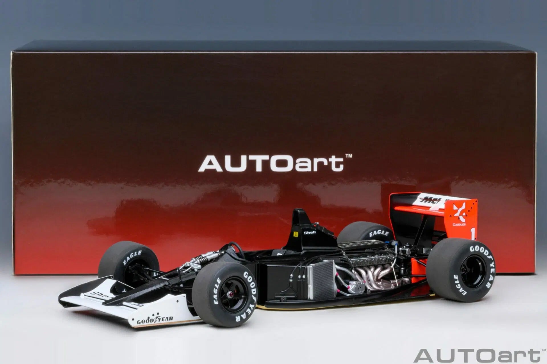 PREORDER AUTOart 1:18 Scale McLaren Honda MP4/6 Japanese GP 1991 Ayrton Senna #1 Diecast Model Car with McLaren Logo - Collectible Racing Memorabilia for Display & Car Enthusiasts
