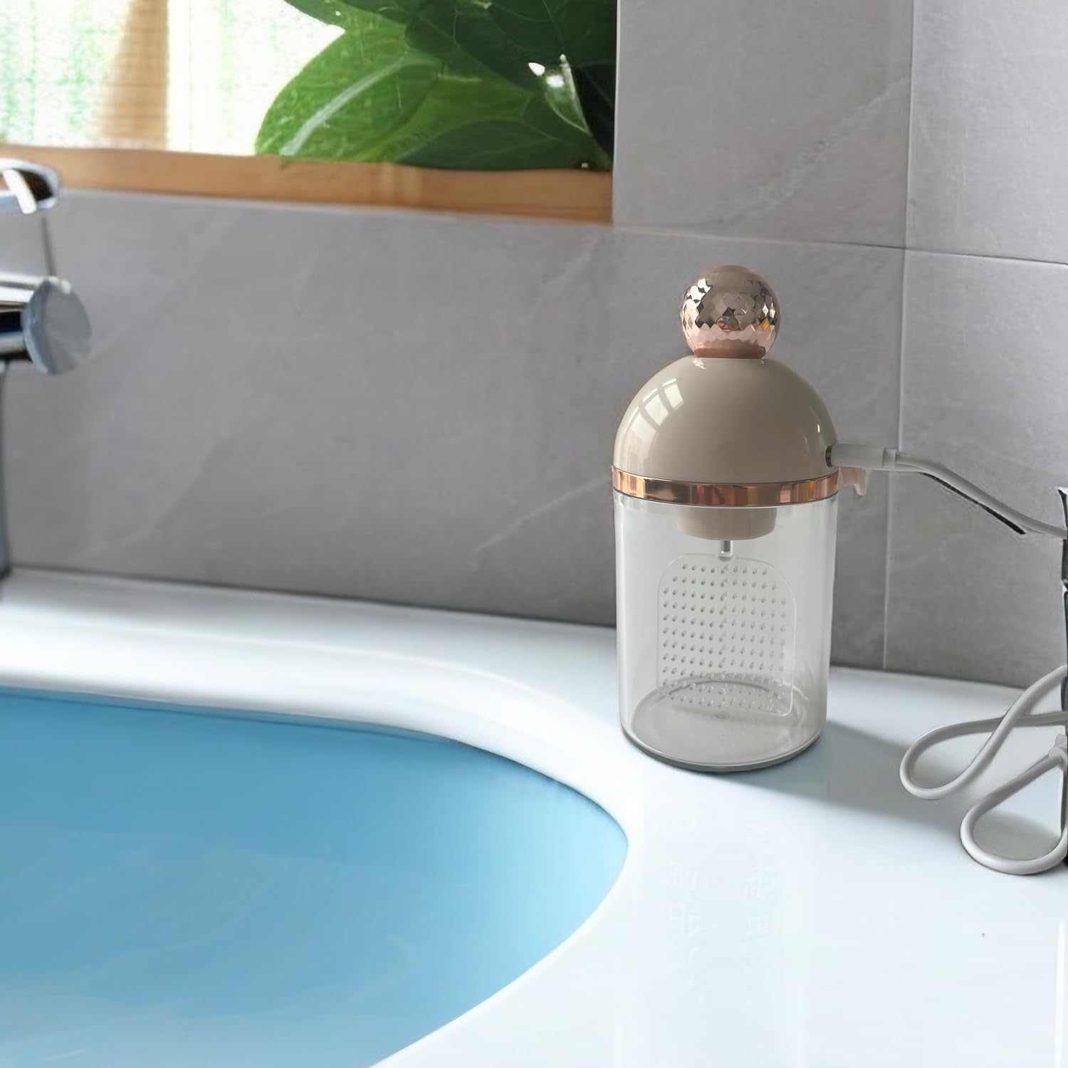 Electric Foam Maker for Face Wash & Shampoo - Automatic Marshmallow Whip Foam Cleanser, Rechargeable Soap Dispenser with Travel-Friendly Design (Pink) | Perfect for Skincare Routine, Bath Time & On-the-Go Cleansing