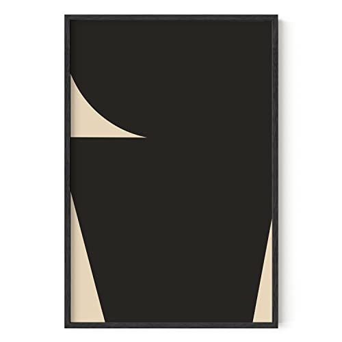 Black & Beige Shapes