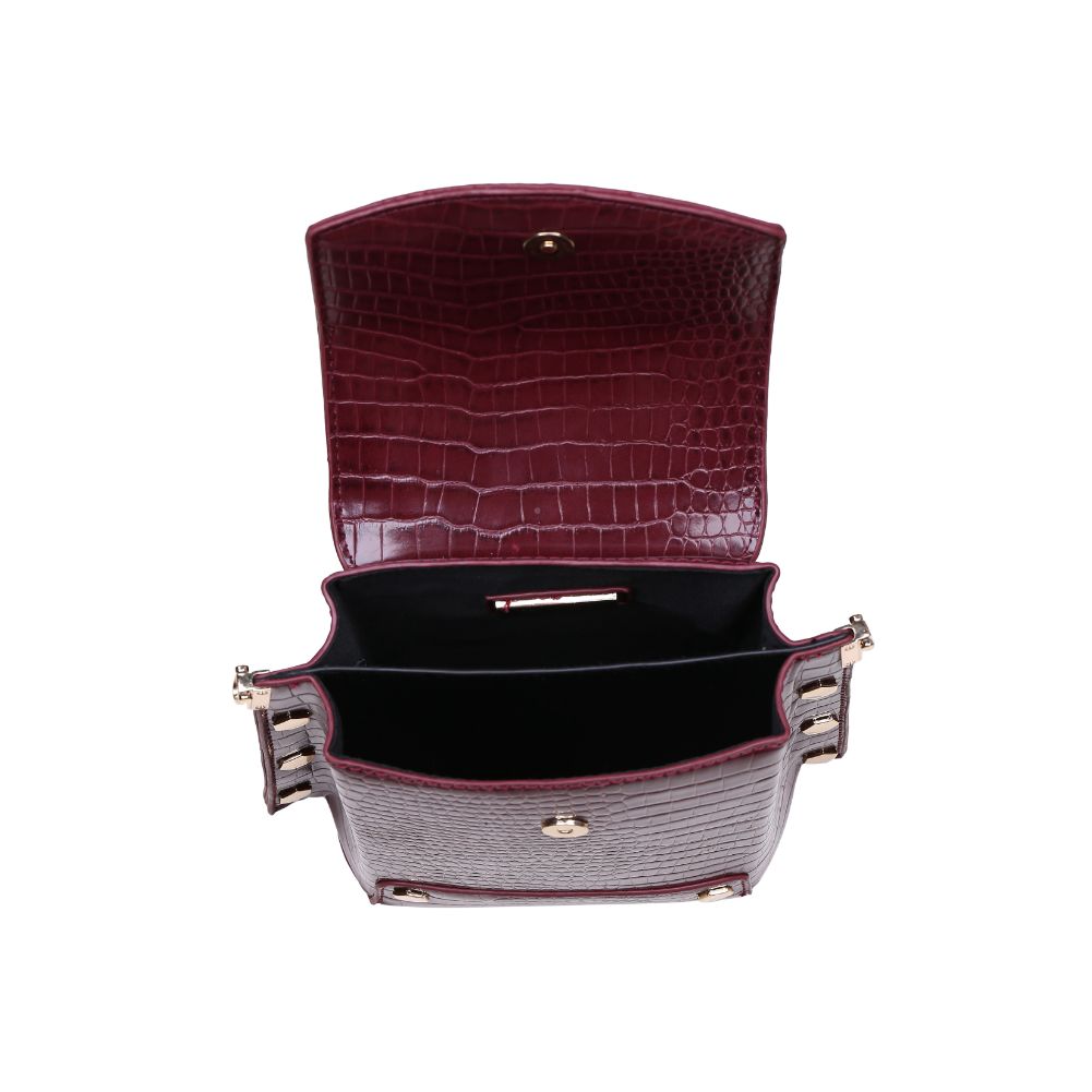 Taylor Croc Embossed Leather Crossbody Bag for Women - Stylish & Durable Handbag for Everyday Use, Travel, and Date Nights