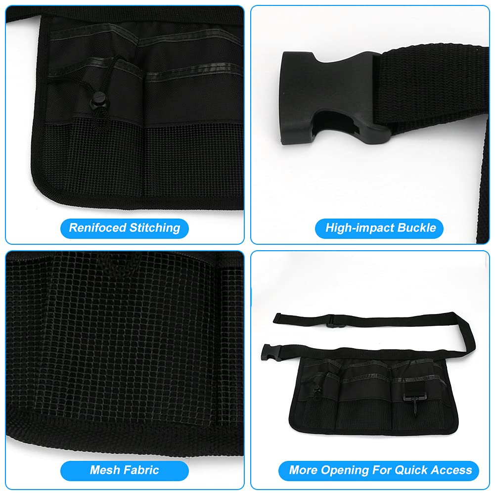**Adjustable Gardening Tool Waist Bag Belt – 7-Pocket Canvas Utility Pouch for Garden Tools, Home Decor Supplies & DIY Accessories | Perfect for Landscaping, Planting & Outdoor Projects**