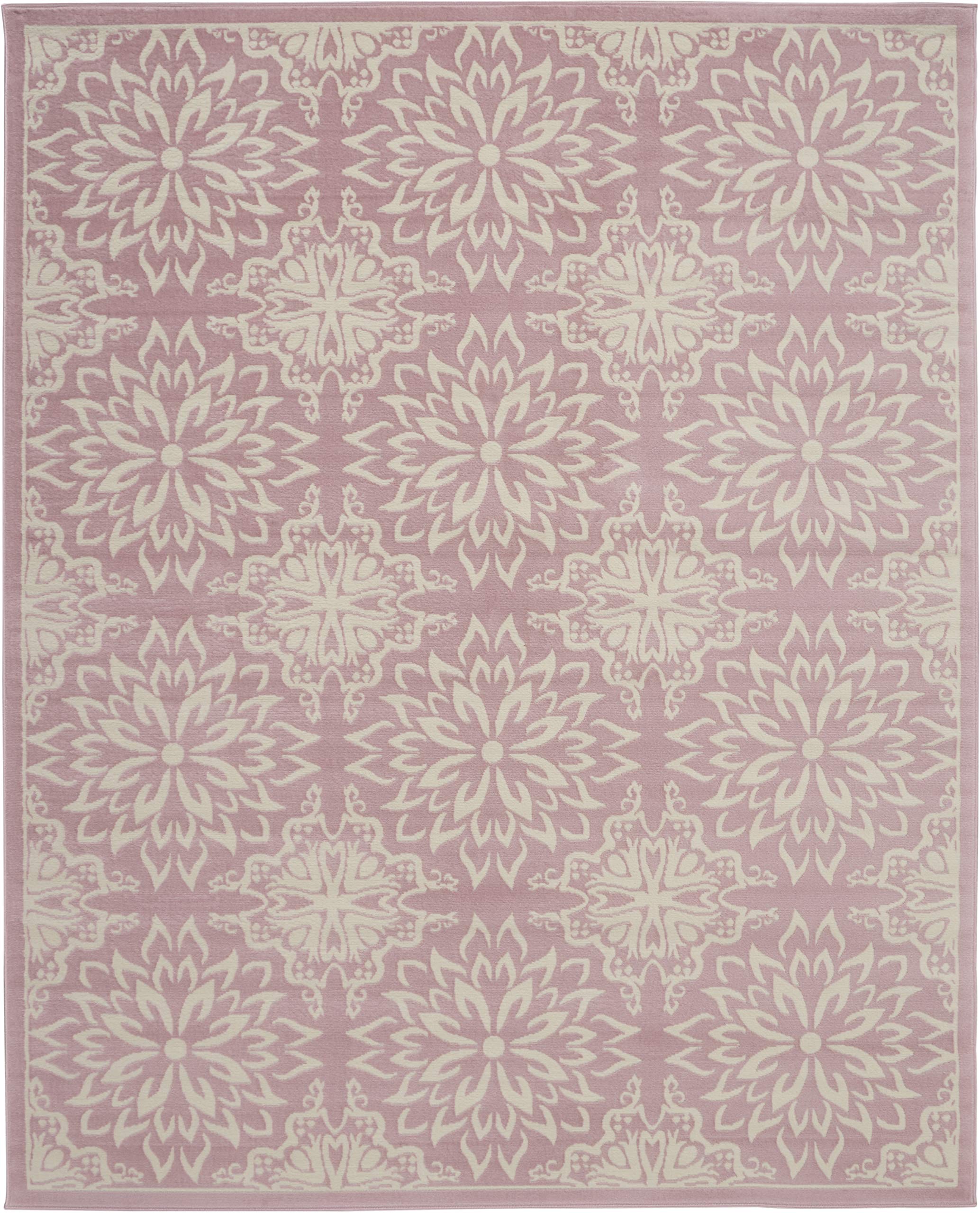 Nourison Jubilant Floral Ivory/Pink 8'6