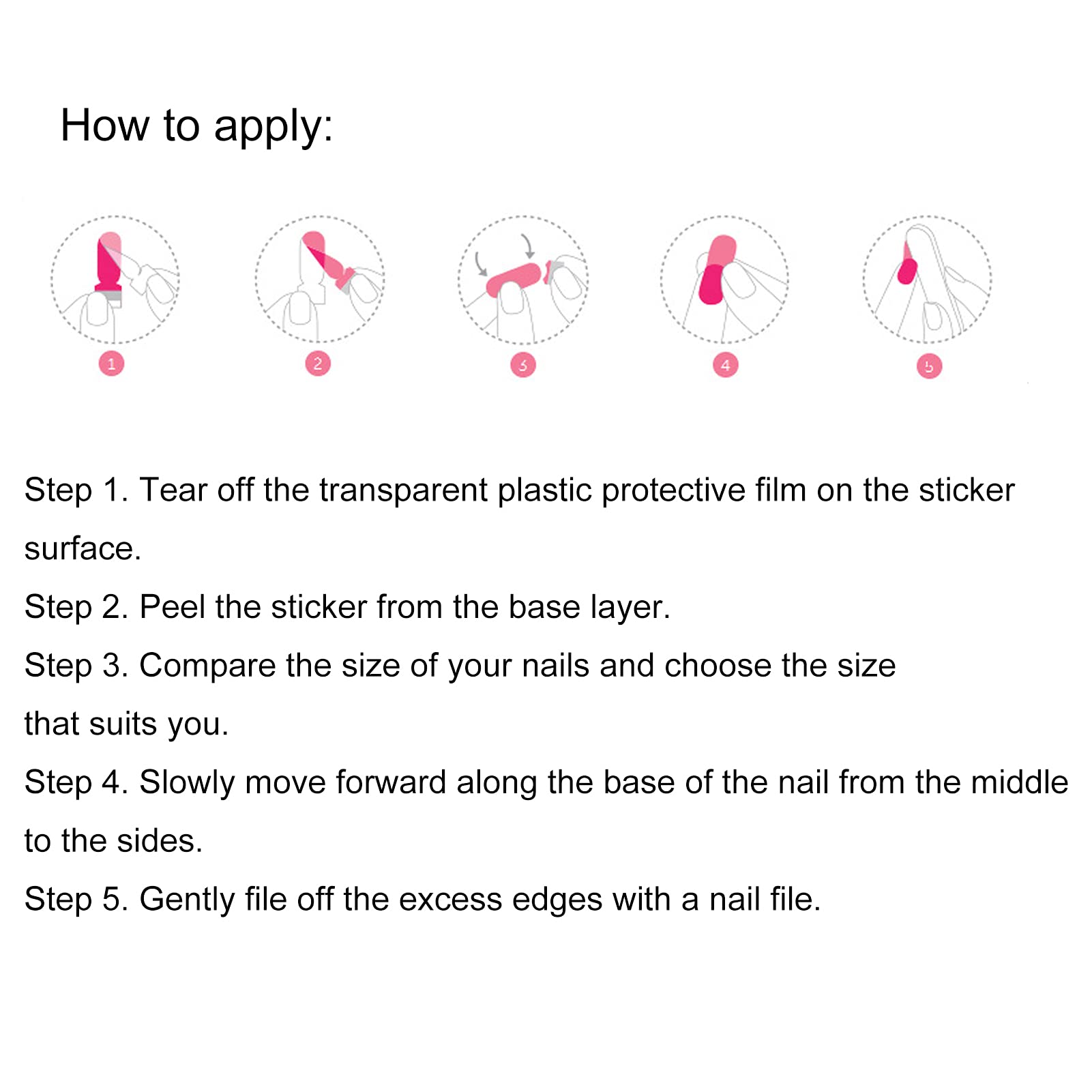 Premium Nail Polish Decals - 20 Unique Nail Art Stickers for Salon & Home Manicures | Waterproof DIY Nail Designs for Parties, Weddings & Special Occasions
