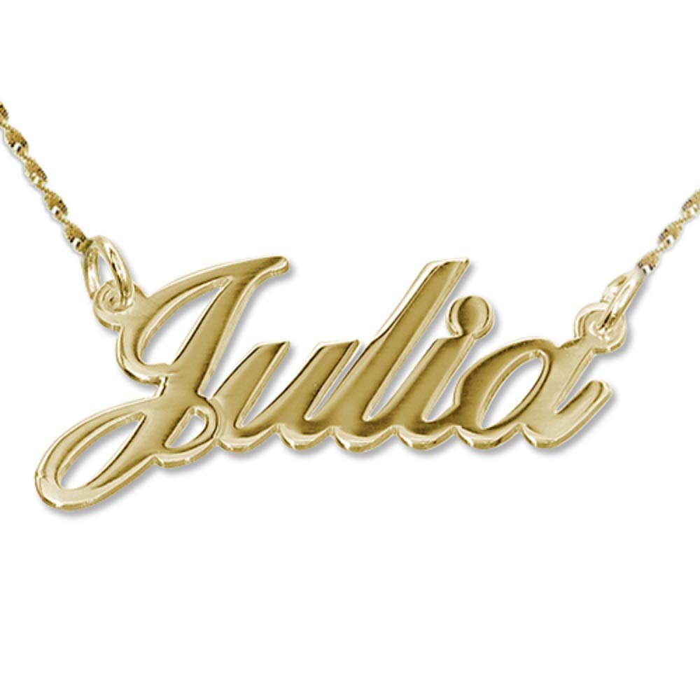 Custom Name Necklace for Women - Personalized Nameplate Pendant Jewelry - Elegant Dainty Gift for Her, Mom, Wife - Perfect for Mother's Day, Christmas, Birthday Gifts - Anniversary, Valentine's Day & Special Occasions