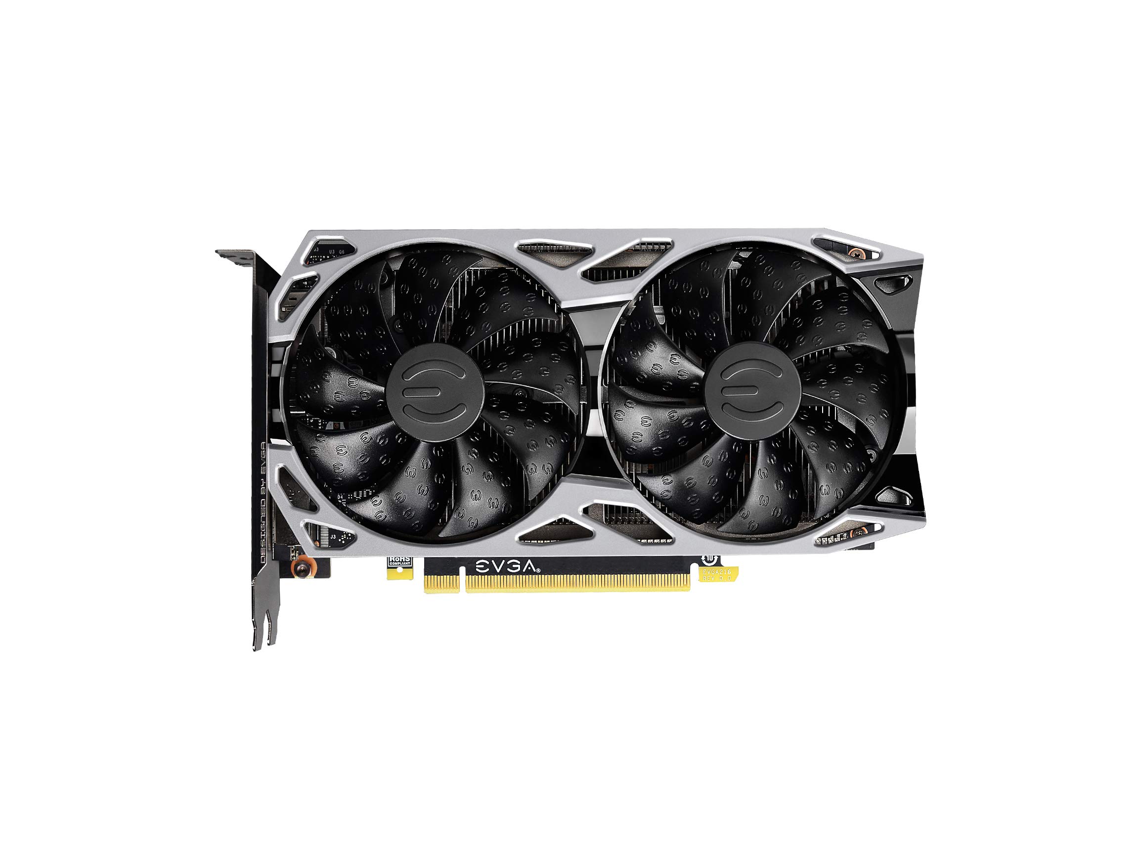 EVGA GeForce RTX 2060 KO Ultra Gaming Graphics Card - 6GB GDDR6, Dual Fan Cooling, Metal Backplate | High Performance for 1080p & 1440p Gaming, VR, and Content Creation