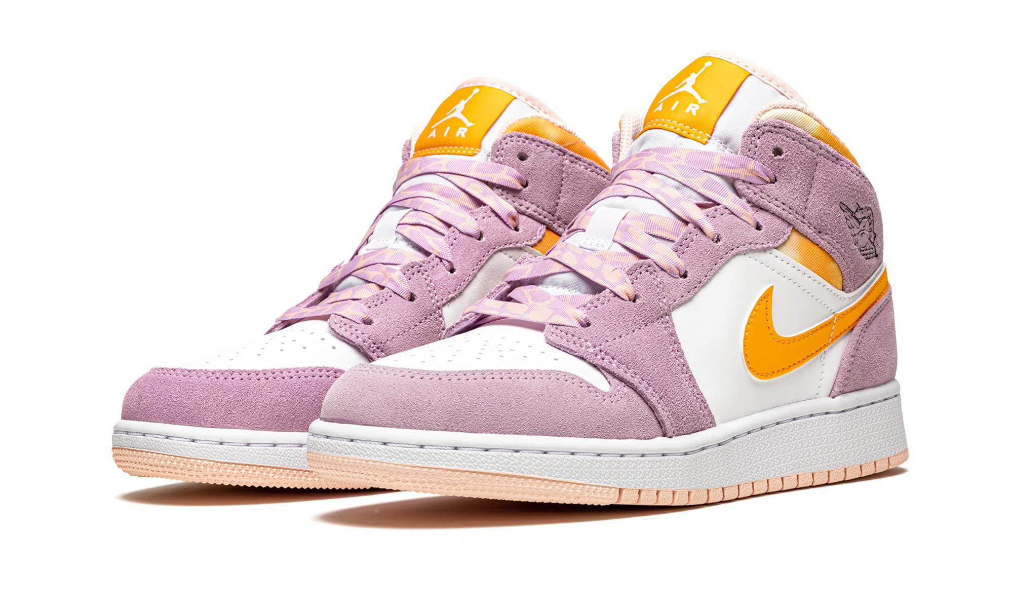 Nike Kids' Air Jordan 1 Mid SE Basketball Shoes for Boys & Girls - Comfortable Sneakers for School, Sports & Everyday Wear