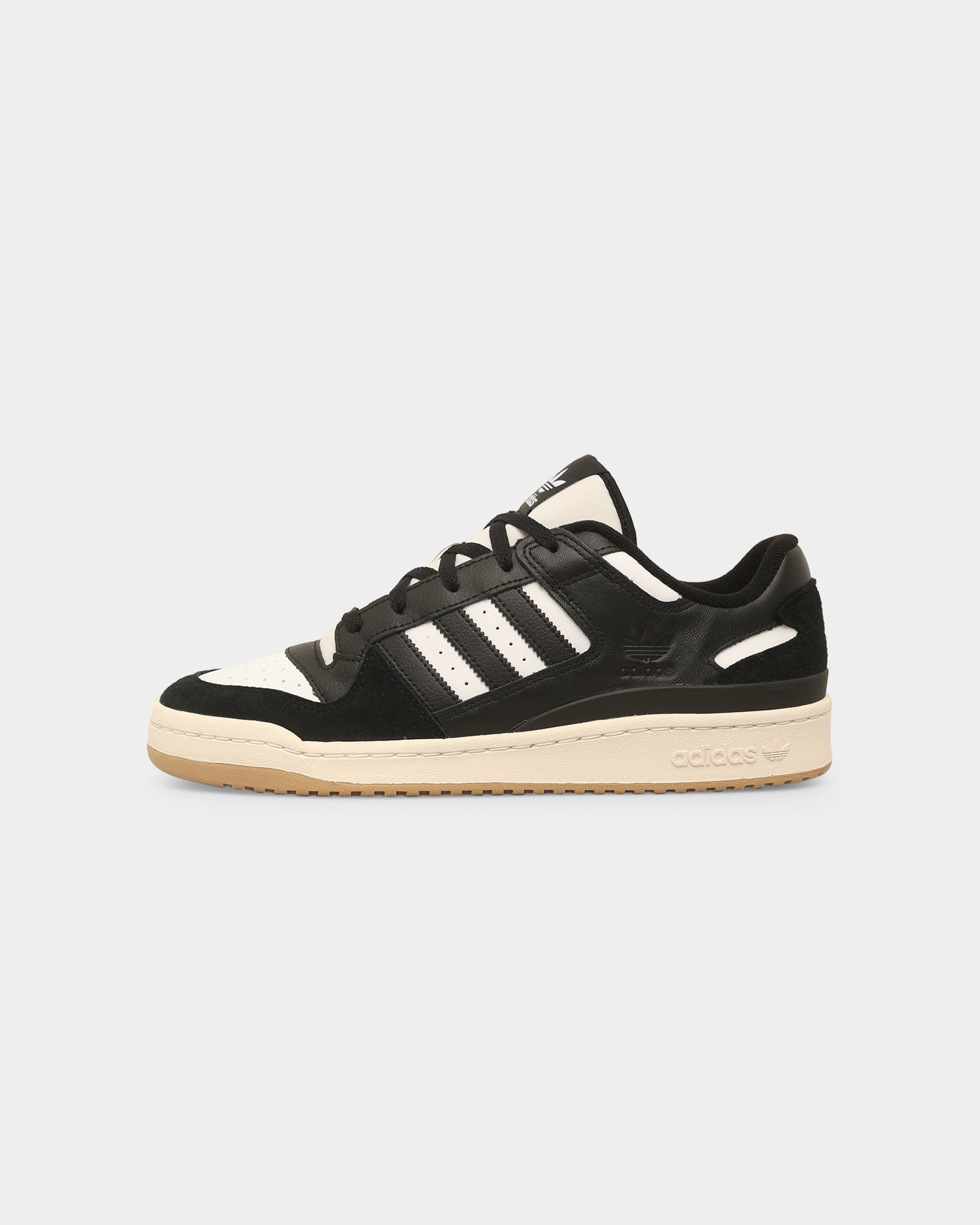 Adidas Forum Low CL Sneakers - Core Black/Ftwr White - Men's Casual Shoes for Streetwear & Everyday Comfort