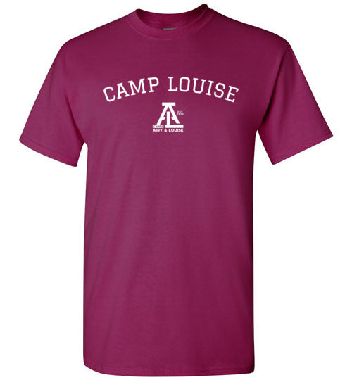 Louise Collegiate Short Sleeve T-Shirt for Adults - Comfortable Cotton Tee for Casual Wear, School Spirit & Everyday Outfits
