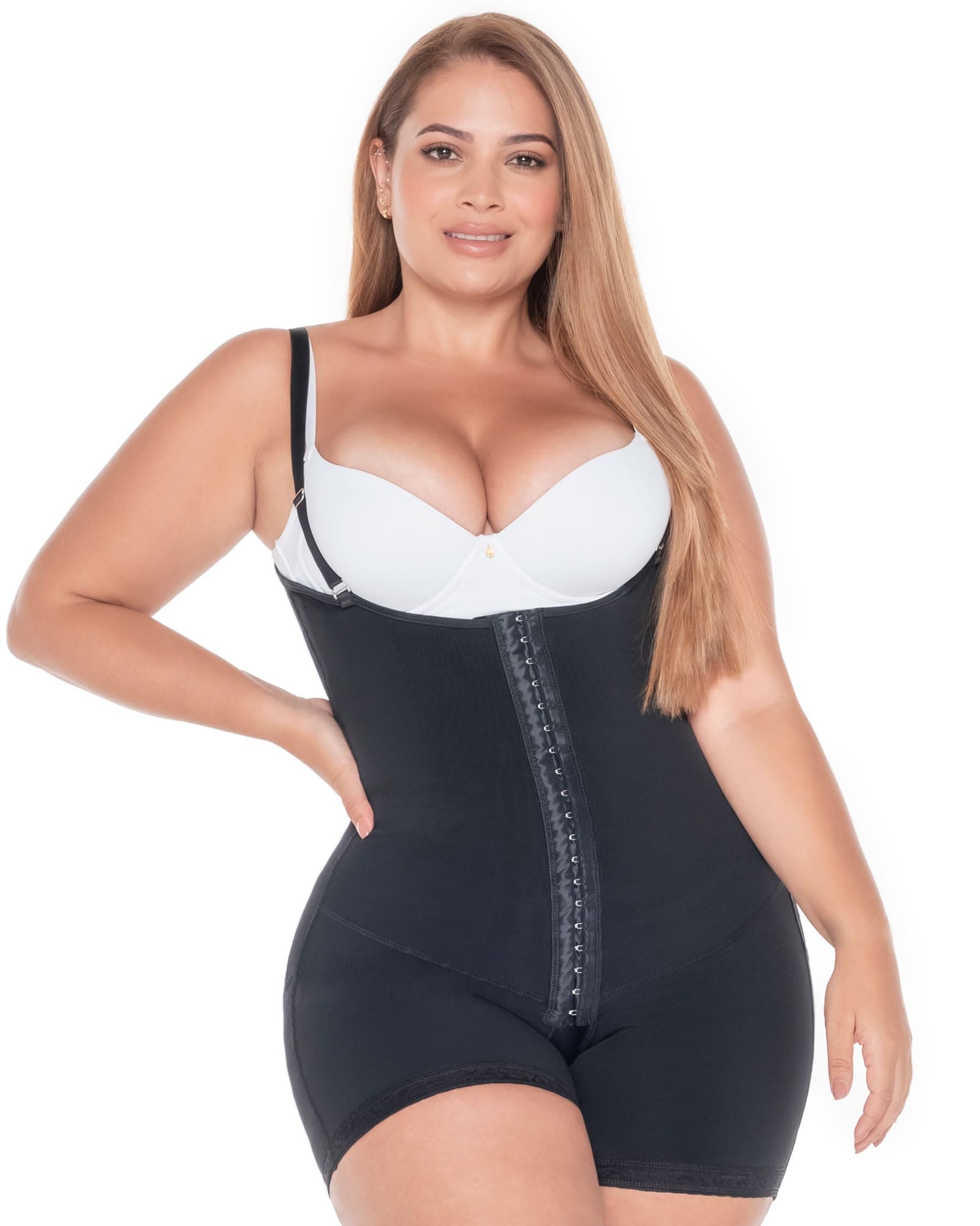 DELIÉ by Fajas DPrada 09111 Colombian Postpartum Girdle - Full Body Shaper for Women - Post Surgery Recovery & Waist Trainer - Perfect for C-Section Recovery & Body Contouring After Pregnancy