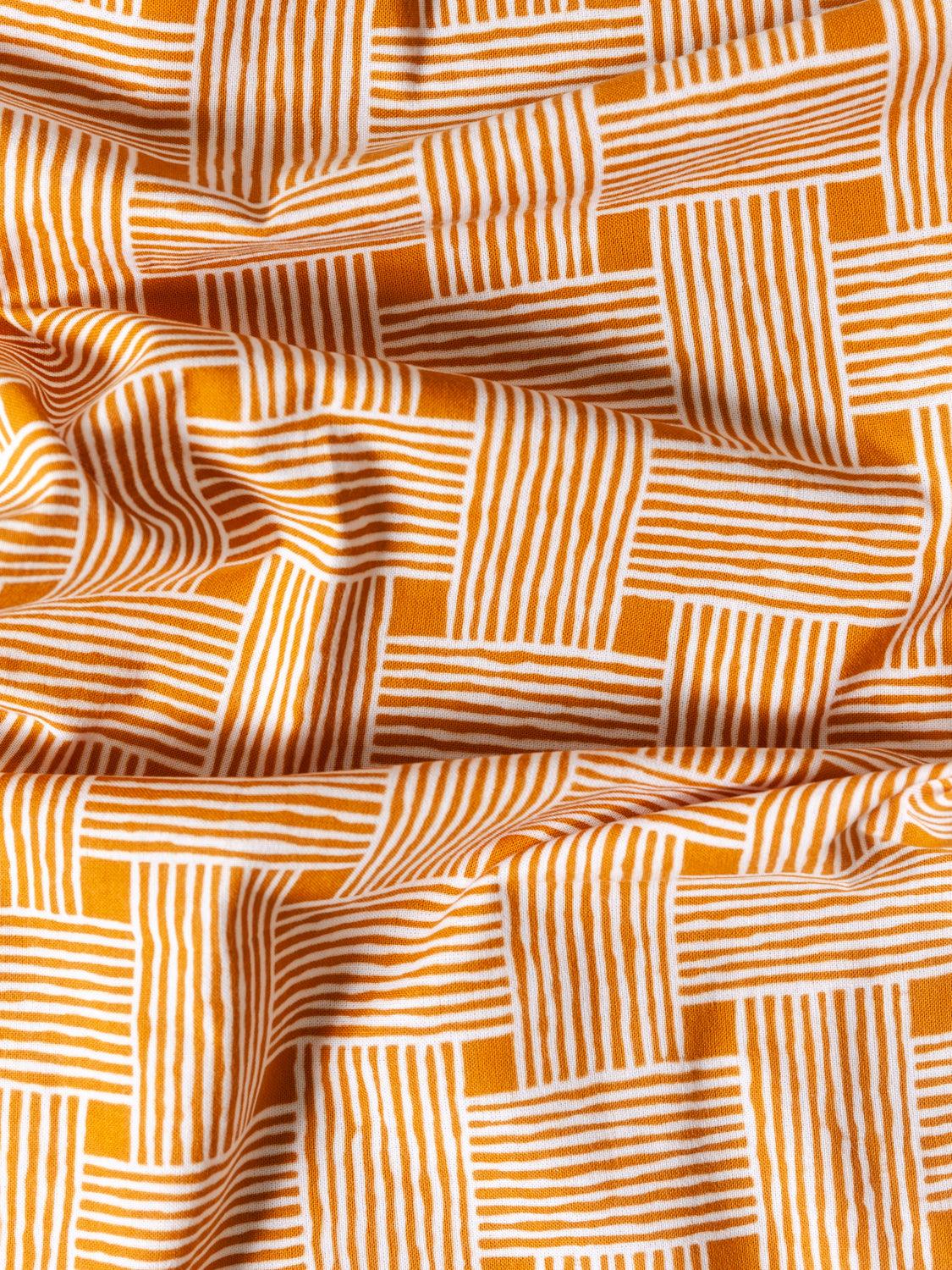 Kamawanu Tenugui - Premium Japanese Cotton Hand Towel for Kitchen, Bath & Gym - Traditional Check Pattern Design