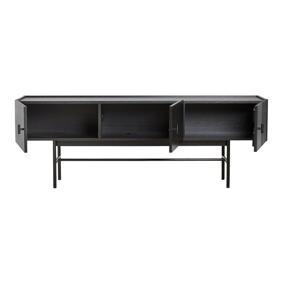 Modern Array Low Sideboard - Stylish Storage Cabinet for Living Room, Bedroom & Dining Room - Perfect for Organizing Home Decor & Essentials