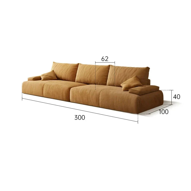 Classic Lazy Lounge Sofa Set - Comfortable Modern Living Room Furniture for Relaxation | Perfect for Small Apartments, Home Theater & Cozy Spaces