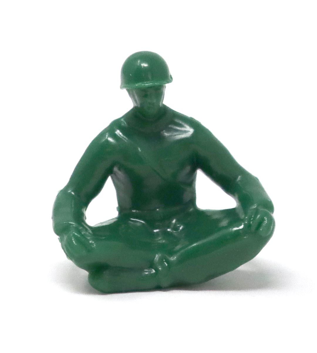 3 Yoga Joes Series 1 Action Figures - Collectible Military Yoga Pose Toys for Stress Relief & Mindfulness Practice | Perfect for Office Desk Decor, Meditation Gifts & Yoga Enthusiasts