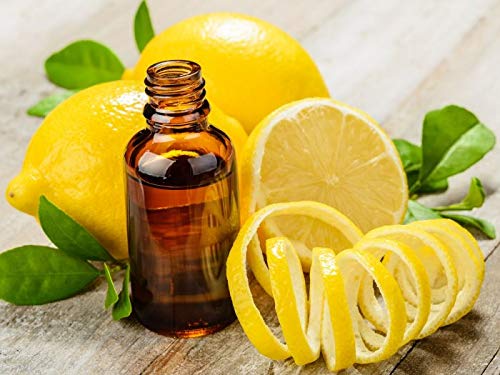 Pure Natural Lemon Essential Oil for Nails, Hair & Skin Care - 5ml Bottle - Organic Aromatherapy Oil for Relaxation, DIY Beauty & Home Fragrance
