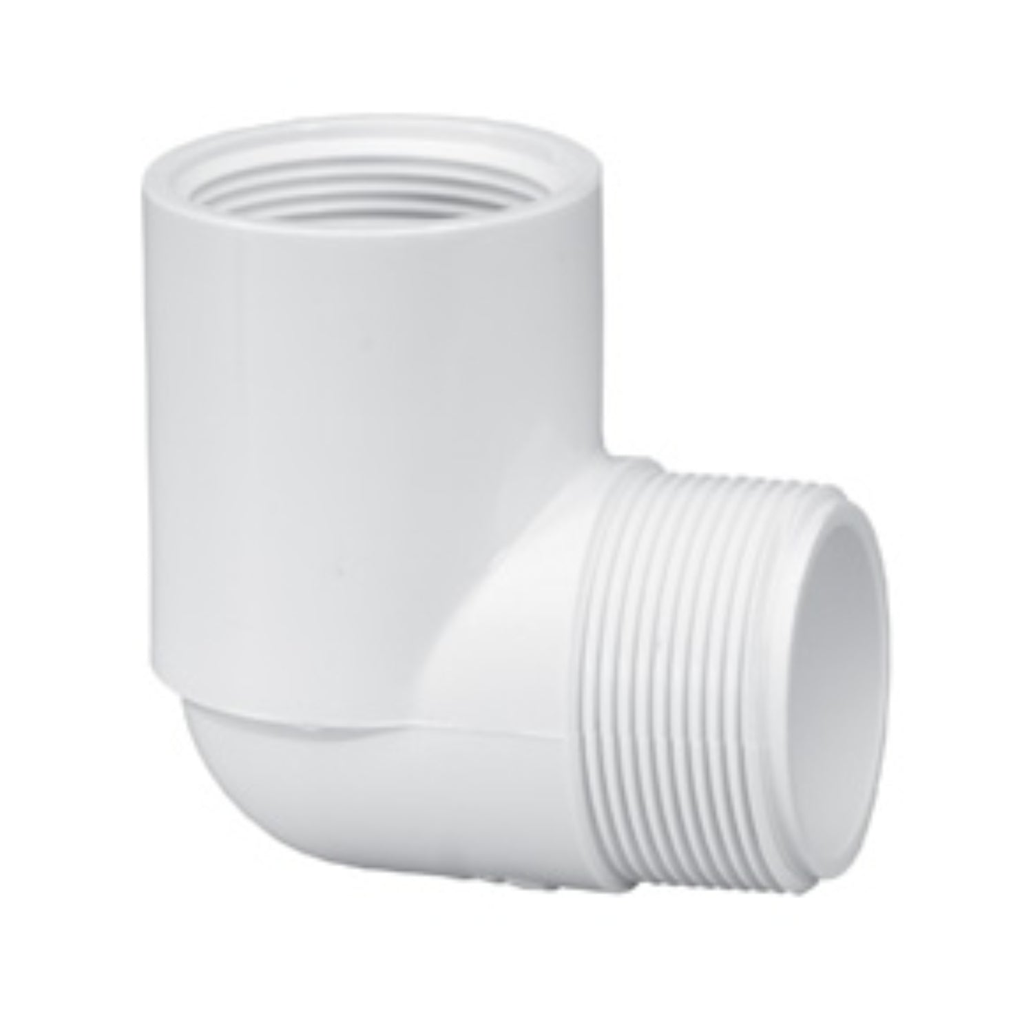 90 Degree Street Elbow 1-1/2 Inch MxF - Heavy Duty Plumbing Fitting for Water Supply, Drainage & HVAC Systems - Perfect for Residential & Commercial Pipe Connections