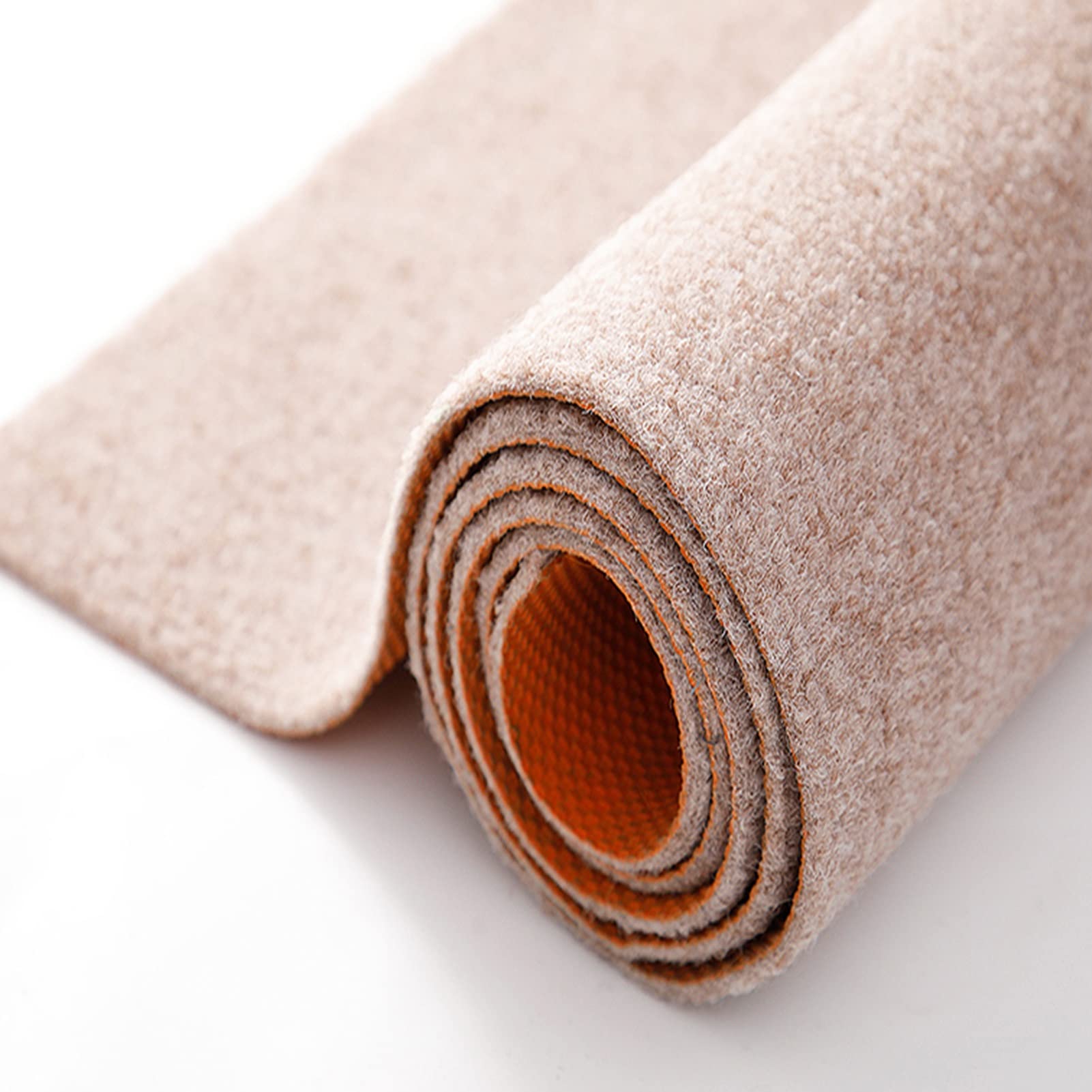 Premium Large Office Chair Mat 2x4m (6.56x13.12ft) - Anti-Slip Hardwood Floor Protector for Computer Desk, 0.6mm Thick Brown PVC Mat - Perfect for Home Office, Gaming Setup & Workspace Protection