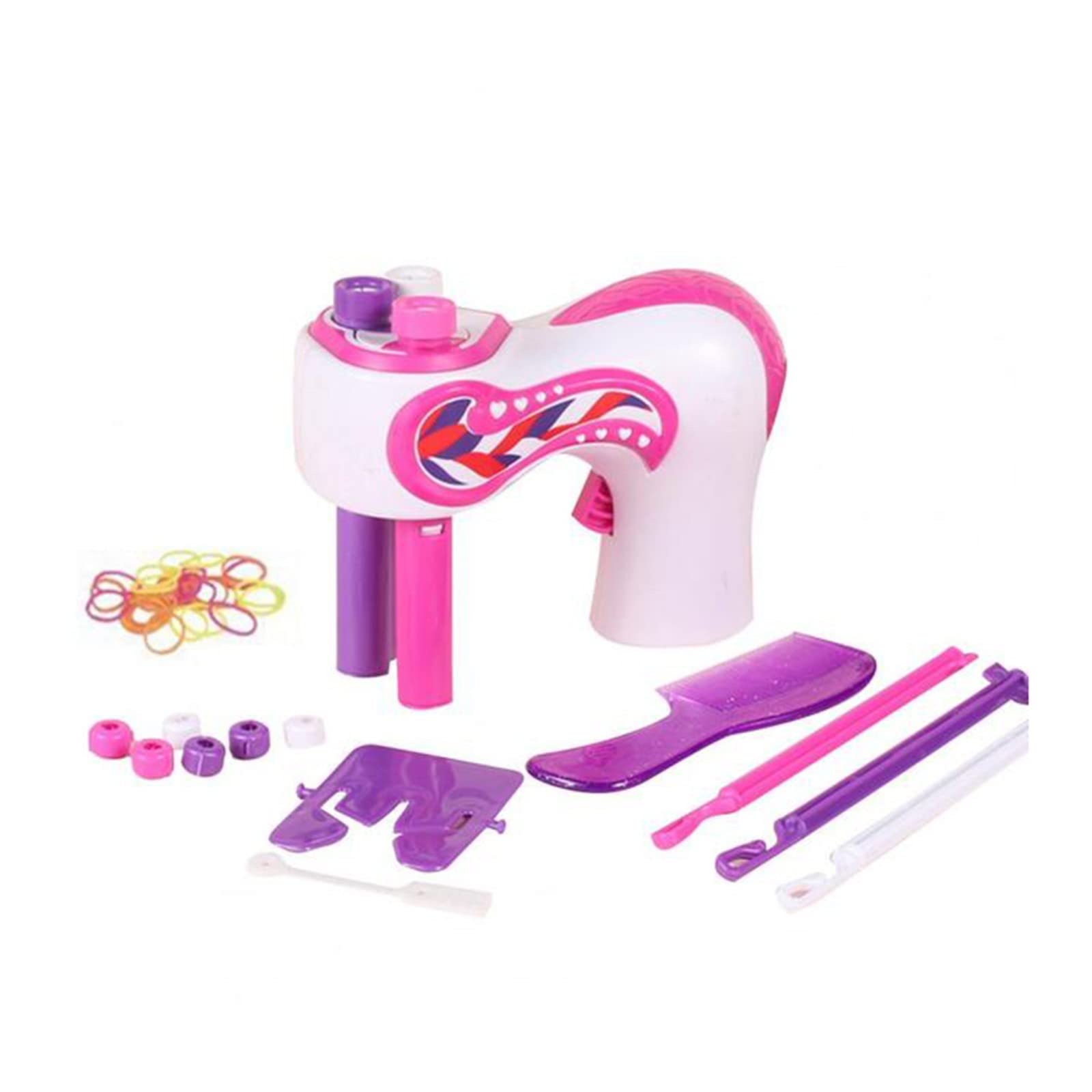 Electric Hair Braider Tool - Portable Twist Styling Machine for Quick & Easy Braids - Perfect for Home, Travel & Salon Use - DIY Hairstyle Kit with Accessories
