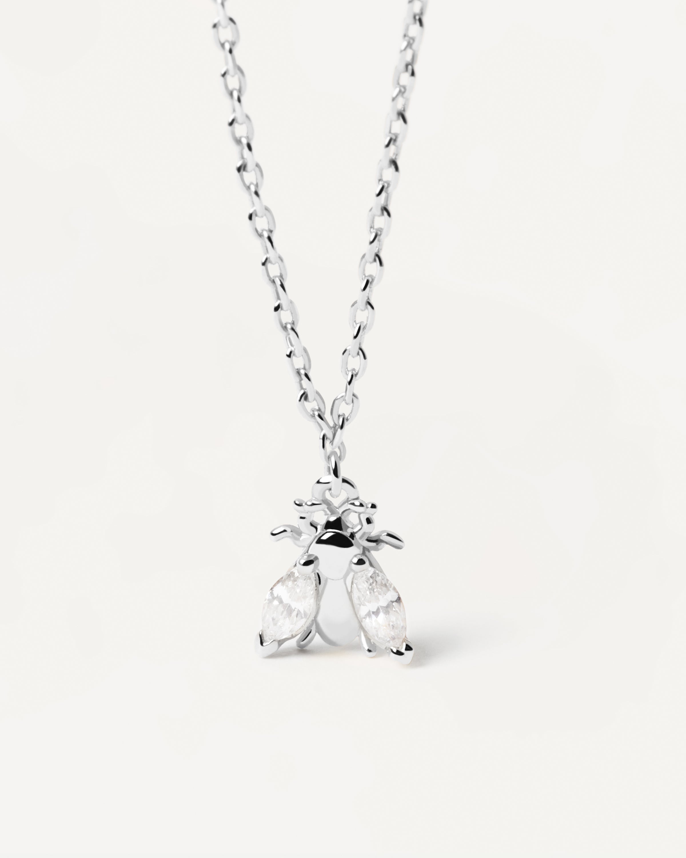 Stylish Buzz Silver Necklace for Women - Elegant 925 Sterling Silver Pendant Jewelry - Perfect for Gifts, Parties & Everyday Wear