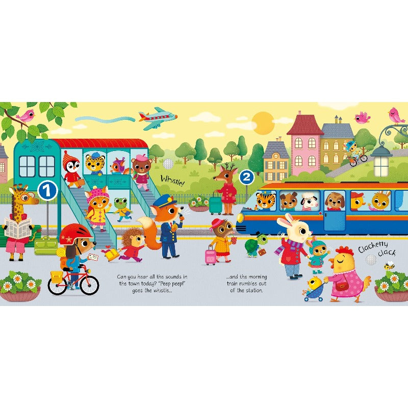 Interactive Sound Book - Things That Go | Fun & Educational Toddler Toy for Cars, Trucks & Vehicles | Perfect for Playtime & Learning