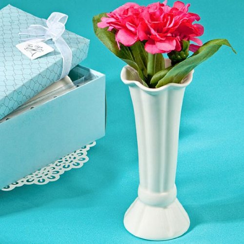 Elegant Flower Vases for Home Decor - Fashioncraft Handcrafted Glass Vases for Wedding Centerpieces, Dining Table Decor & Gift Ideas