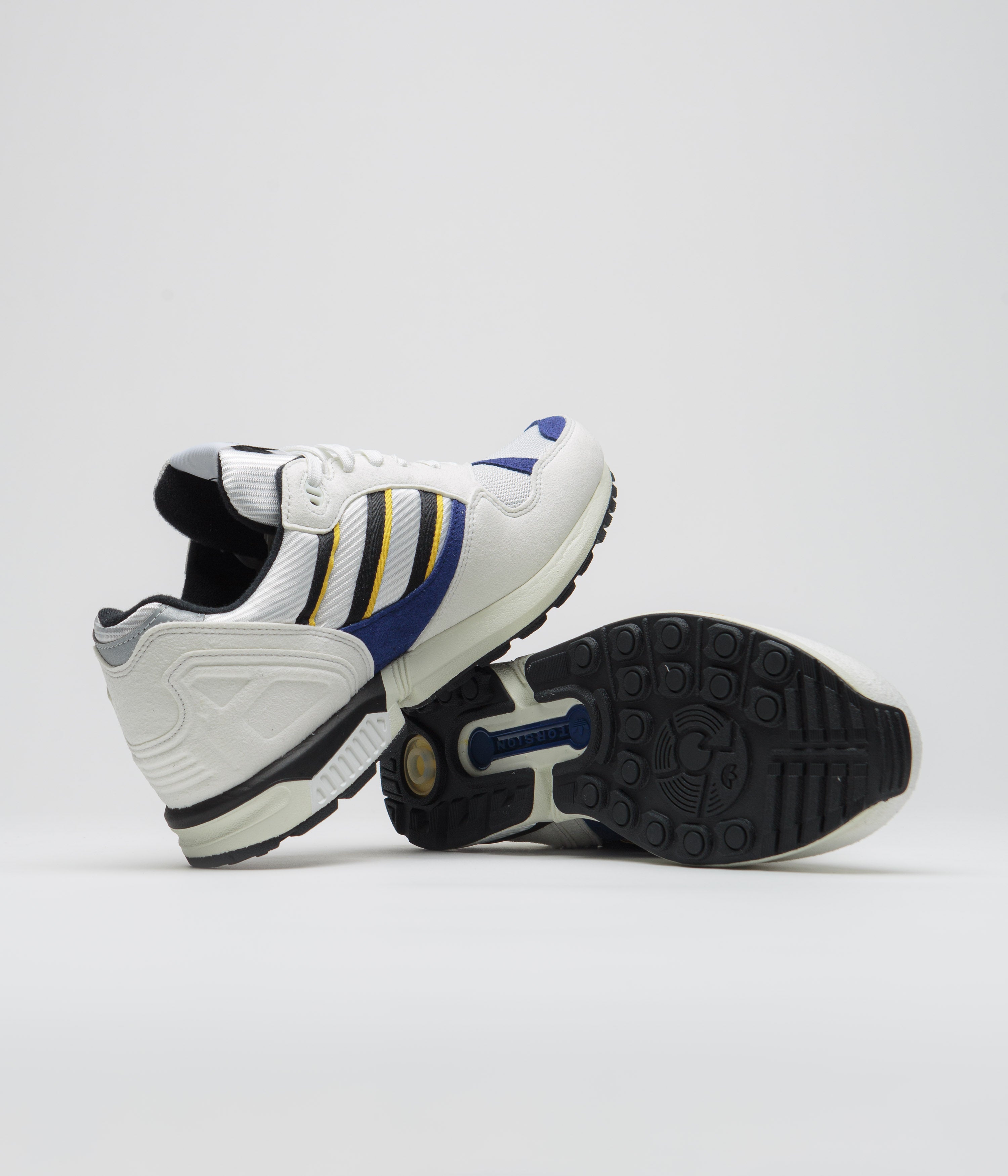 Adidas x Civilist ZX 6001 B Sneakers - Crystal White / Core Black / Bold Gold - Men's Running Shoes for Casual Wear & Street Fashion