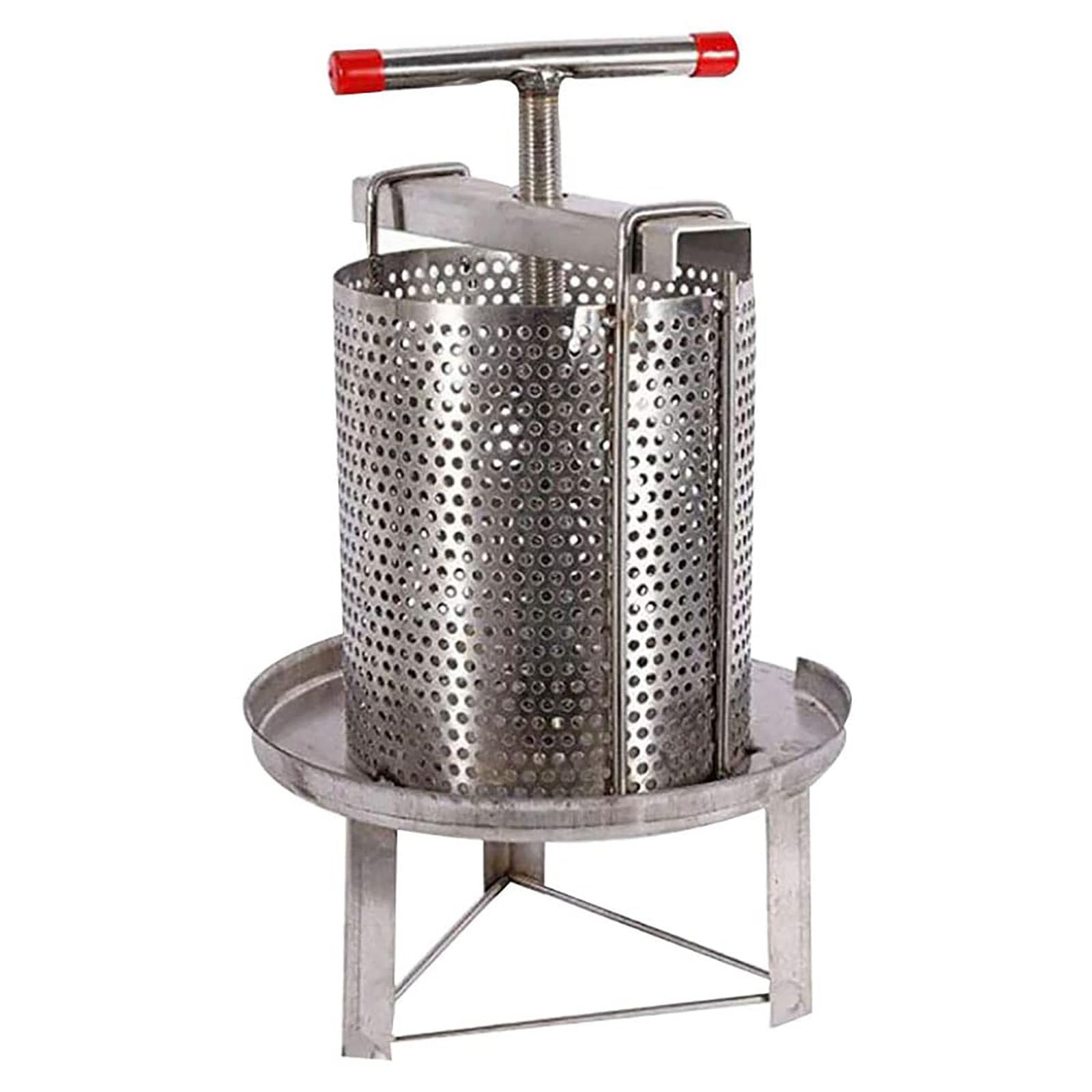 Stainless Steel Manual Honey Press Extractor - Beekeeping Equipment for Pure Raw Honey Extraction | Perfect for Home Use & Small Beekeeping Farms