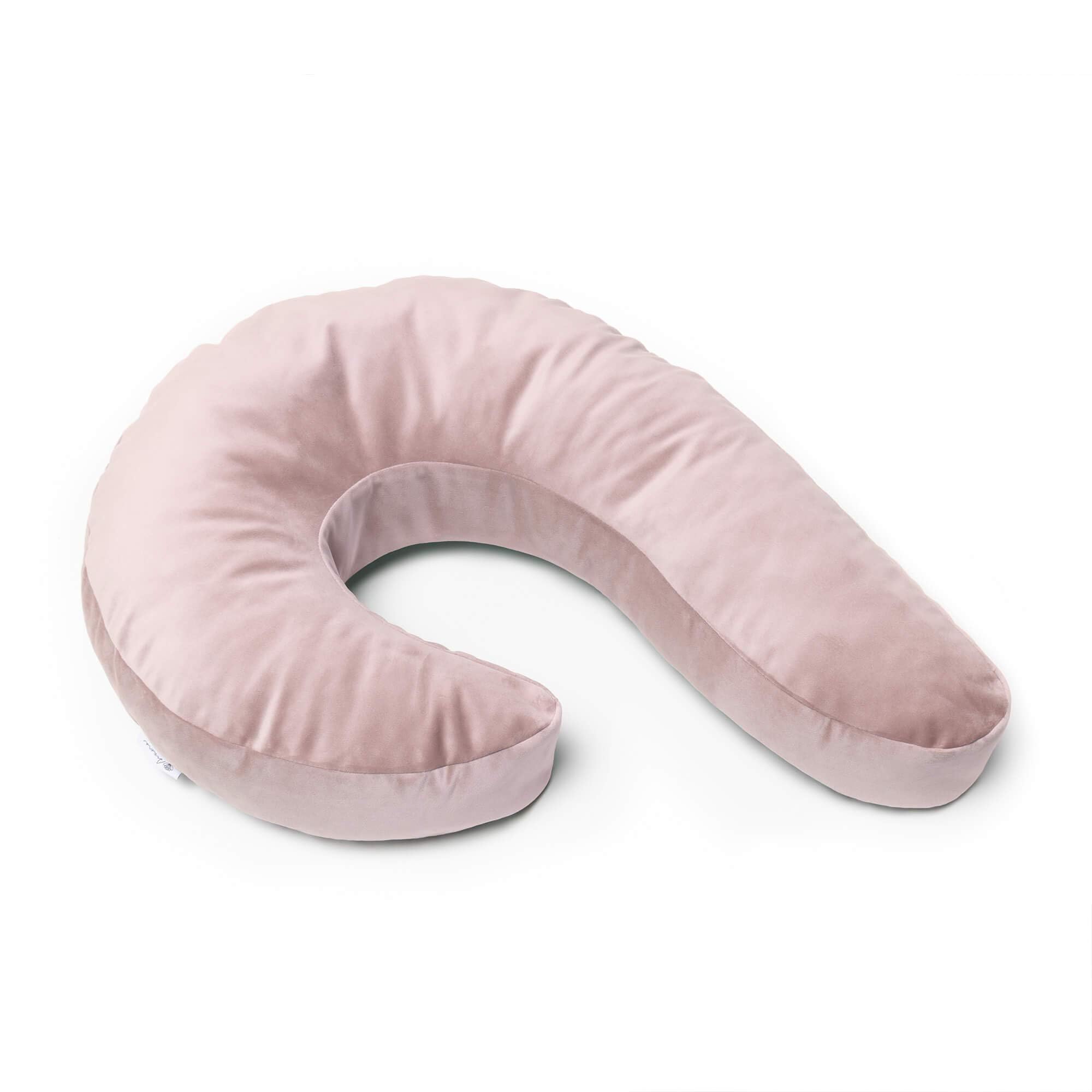 Avana Uno Adjustable Memory Foam Snuggle Pillow for Side Sleepers - Orthopedic Support for Neck & Shoulder Pain Relief, Breathable Cover (Rose) - Perfect for Back & Stomach Sleepers, Travel & Home Use