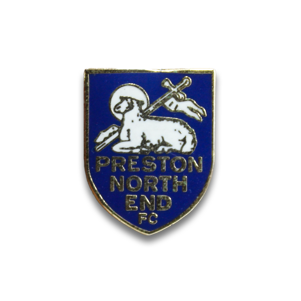 Vintage Preston North End FC Pin Badge - Collectible Football Club Enamel Lapel Pin - Perfect for Fans, Gifts & Memorabilia Collections