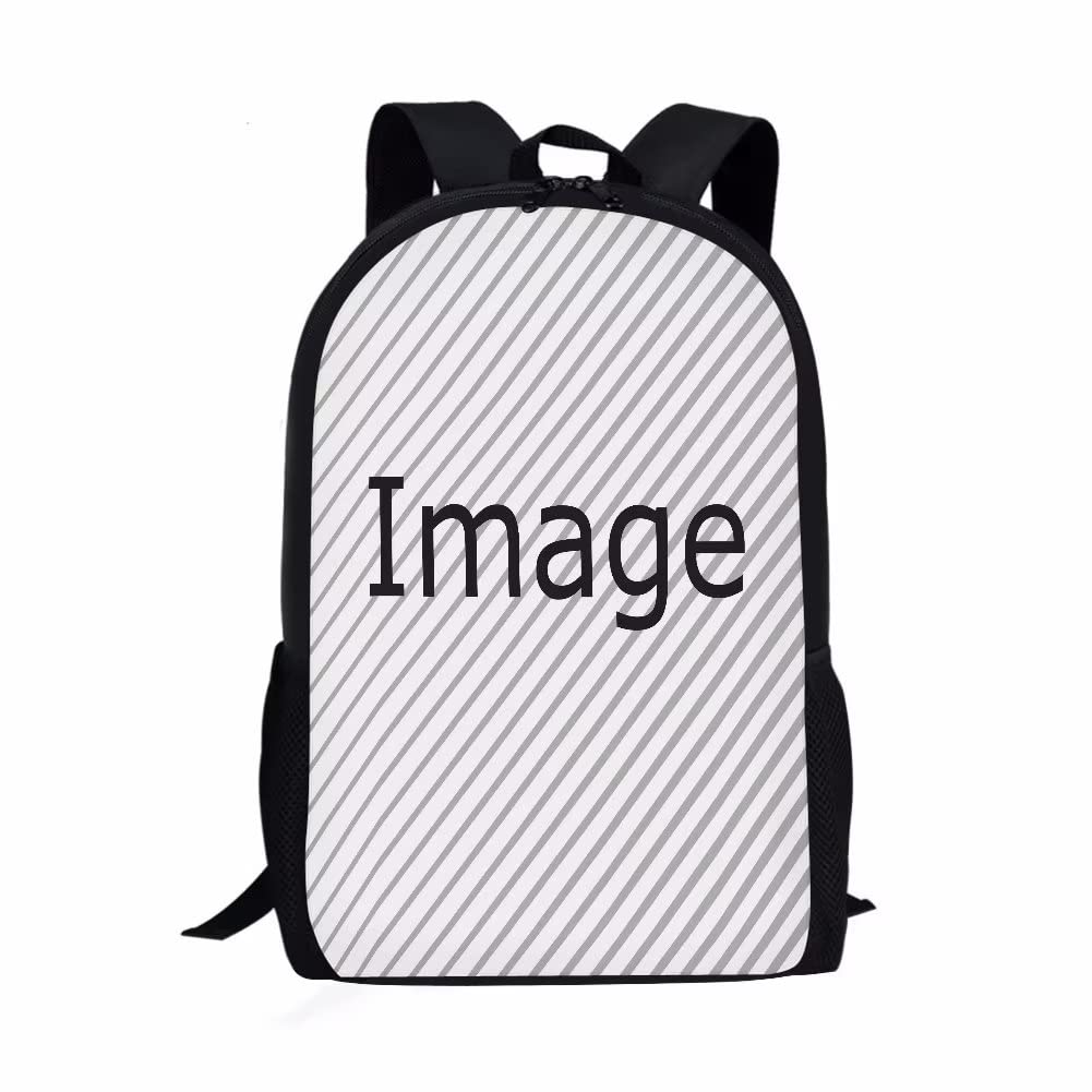 AmzPrint 17 Inch Cute Cartoon Kawaii Backpack for Girls - Lightweight School Book Bag with Laptop Compartment | Perfect for School, Travel & Daily Use