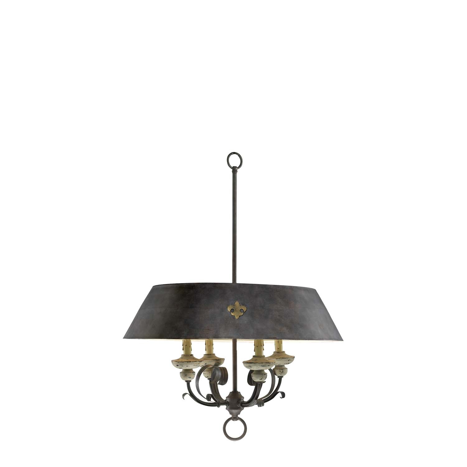 Cyan Design 6514 4-Light Carriage House Pendant Lighting Fixture - Perfect for Kitchen Island, Dining Room, and Entryway Lighting