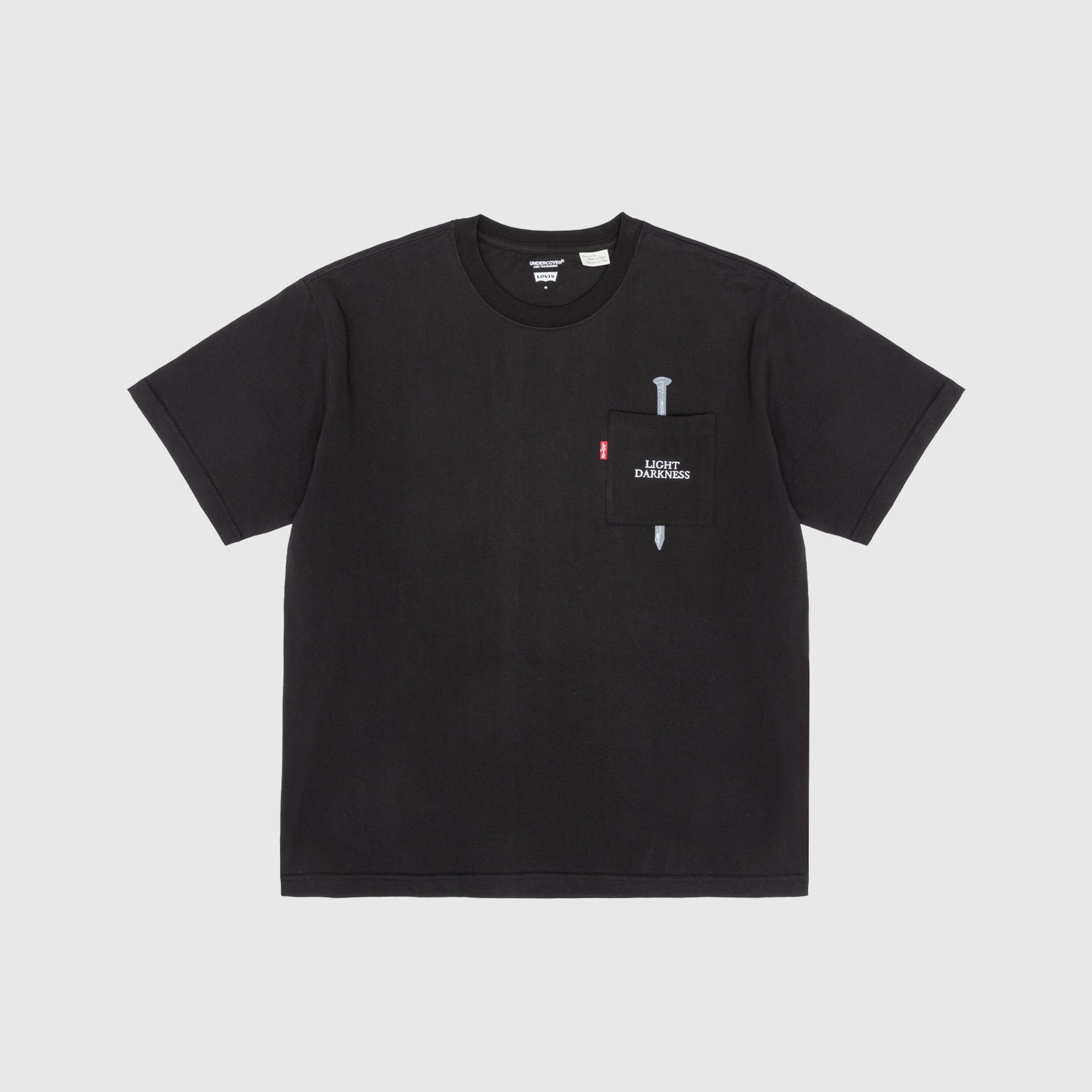 UNDERCOVER Black Short Sleeve T-Shirt for Men - Stylish Casual Tee for Everyday Wear, Streetwear, and Outfits