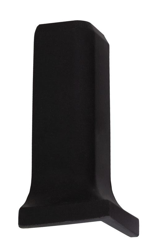 Winckelmans Granitklinker 10x10 cm Black Floor Skirting Corner Tile - Perfect for Bathroom, Kitchen & Basement Flooring